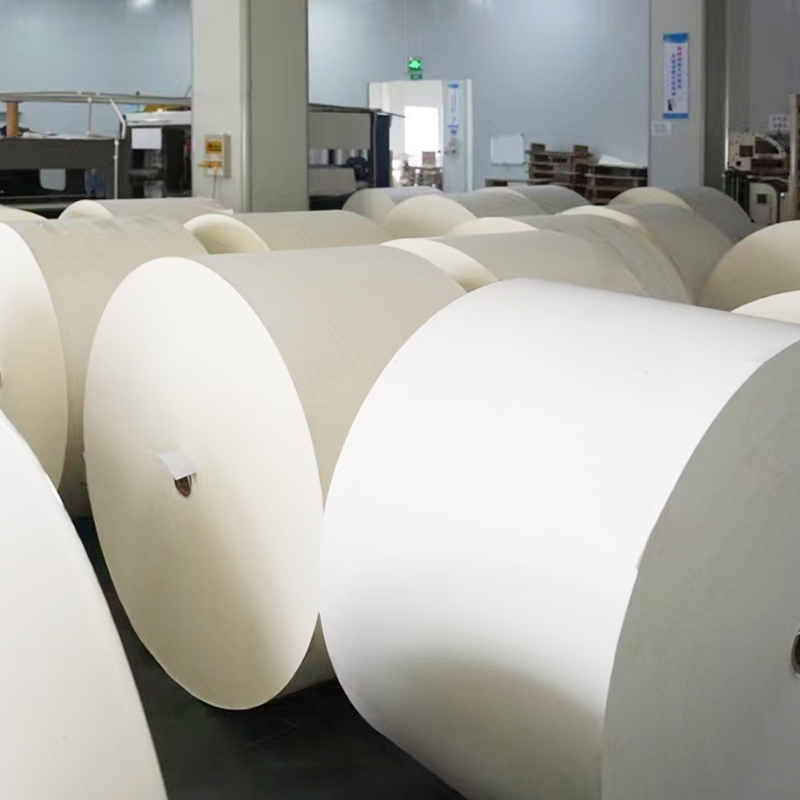 কম্পোস্টেবল প্লাস্টিক-মুক্ত প্রলিপ্ত কাপ নীচে কাগজ